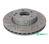 FEBI BILSTEIN FRONT 2 X BRAKE DISC 30552 FOR MERCEDES-BENZ