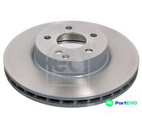 FEBI BILSTEIN FRONT 2 X BRAKE DISC 30598 FOR MERCEDES-BENZ