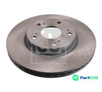 FEBI BILSTEIN FRONT 2 X BRAKE DISC 31399 FOR HONDA