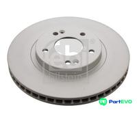 FEBI BILSTEIN FRONT 2 X BRAKE DISC 31474 FOR HYUNDAI
