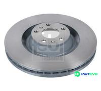 FEBI BILSTEIN FRONT 2 X BRAKE DISC 32520 FOR AUDI VW