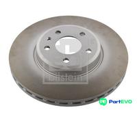 FEBI BILSTEIN FRONT 2 X BRAKE DISC 36232 FOR AUDI