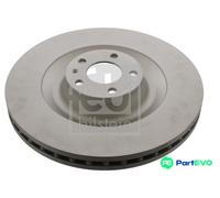 FEBI BILSTEIN FRONT 2 X BRAKE DISC 38359 FOR AUDI