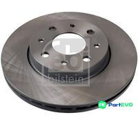 FEBI BILSTEIN FRONT 2 X BRAKE DISC 43826 FOR FIAT FORD