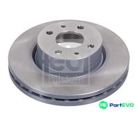 FEBI BILSTEIN FRONT 2 X BRAKE DISC 43879 FOR ALFA ROMEO FIAT LANCIA