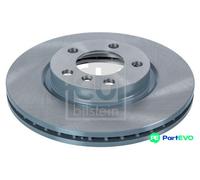 FEBI BILSTEIN FRONT 2 X BRAKE DISC 43925 FOR MINI