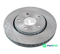 FEBI BILSTEIN FRONT 2 X BRAKE DISC 43935 FOR DODGE FIAT