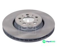 FEBI BILSTEIN FRONT 2 X BRAKE DISC 43967 FOR VOLVO