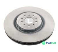 FEBI BILSTEIN FRONT 2 X BRAKE DISC 43972 FOR ALFA ROMEO
