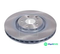 FEBI BILSTEIN FRONT 2 X BRAKE DISC 43982 FOR MERCEDES-BENZ
