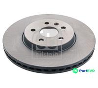 FEBI BILSTEIN FRONT 2 X BRAKE DISC 43987 FOR OPEL VAUXHALL