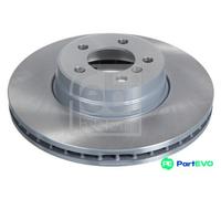 FEBI BILSTEIN FRONT 2 X BRAKE DISC 44026 FOR LAND ROVER