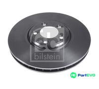 FEBI BILSTEIN FRONT 2 X BRAKE DISC 44126 FOR JAGUAR
