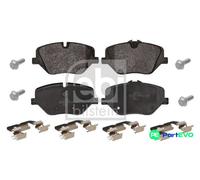FEBI BILSTEIN FRONT DISC BRAKE BRAKE PAD SET 1002007