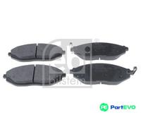 FEBI BILSTEIN FRONT DISC BRAKE BRAKE PAD SET 116278