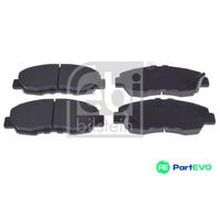 FEBI BILSTEIN FRONT DISC BRAKE BRAKE PAD SET 116408 FOR HONDA