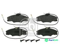 FEBI BILSTEIN FRONT DISC BRAKE BRAKE PAD SET 16221 FOR PEUGEOT