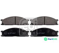 FEBI BILSTEIN FRONT DISC BRAKE BRAKE PAD SET 16265 FOR NISSAN