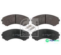 FEBI BILSTEIN FRONT DISC BRAKE BRAKE PAD SET 16582 FOR MITSUBISHI