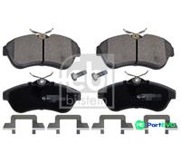 FEBI BILSTEIN FRONT DISC BRAKE BRAKE PAD SET 16591 FOR CITROËN