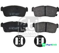 FEBI BILSTEIN FRONT DISC BRAKE BRAKE PAD SET 16662 FOR DAIHATSU PERODUA