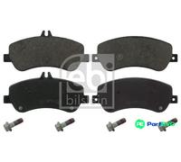 FEBI BILSTEIN FRONT DISC BRAKE BRAKE PAD SET 16808 FOR MERCEDES-BENZ