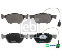 FEBI BILSTEIN FRONT DISC BRAKE BRAKE PAD SET 16849 FOR ALFA ROMEO FIAT