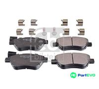 FEBI BILSTEIN FRONT DISC BRAKE BRAKE PAD SET 16876 FOR ALFA ROMEO FIAT