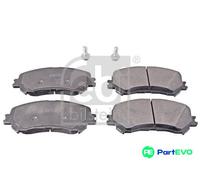 FEBI BILSTEIN FRONT DISC BRAKE BRAKE PAD SET 16961 FOR RENAULT