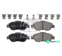 FEBI BILSTEIN FRONT DISC BRAKE BRAKE PAD SET 170907 FOR FIAT