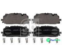 FEBI BILSTEIN FRONT DISC BRAKE BRAKE PAD SET 171413 FOR AUDI