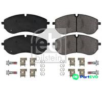FEBI BILSTEIN FRONT DISC BRAKE BRAKE PAD SET 172319