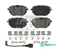 FEBI BILSTEIN FRONT DISC BRAKE BRAKE PAD SET 179950
