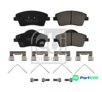 FEBI BILSTEIN FRONT DISC BRAKE BRAKE PAD SET 180229 FOR VOLVO