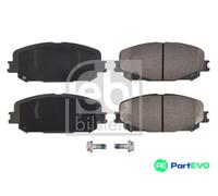 FEBI BILSTEIN FRONT DISC BRAKE BRAKE PAD SET 180958 FOR RENAULT
