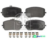 FEBI BILSTEIN FRONT DISC BRAKE BRAKE PAD SET 184232 FOR MERCEDES-BENZ