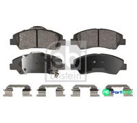 FEBI BILSTEIN FRONT DISC BRAKE BRAKE PAD SET 186405 FOR HYUNDAI