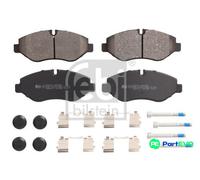 FEBI BILSTEIN FRONT DISC BRAKE BRAKE PAD SET 188672