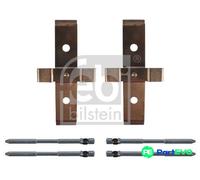 FEBI BILSTEIN FRONT DISC BRAKE PAD ACCESSORY KIT 182345 FOR ALFA ROMEO