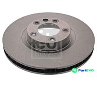 FEBI BILSTEIN FRONT LEFT 2 X BRAKE DISC 44083 FOR PORSCHE VW