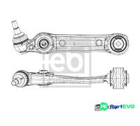 FEBI BILSTEIN FRONT LEFT REAR WHEEL SUSPENSION CONTROL/TRAILING ARM 197268 FOR