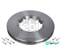 FEBI BILSTEIN FRONT REAR 2 X BRAKE DISC 104292