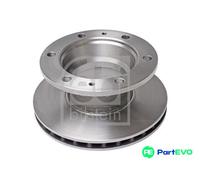 FEBI BILSTEIN FRONT REAR 2 X BRAKE DISC 17367