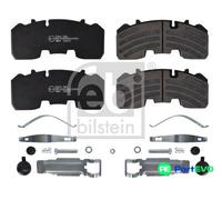 FEBI BILSTEIN FRONT REAR DISC BRAKE BRAKE PAD SET 16607