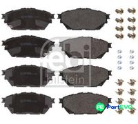FEBI BILSTEIN FRONT REAR DISC BRAKE BRAKE PAD SET 196126