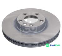 FEBI BILSTEIN FRONT RIGHT 2 X BRAKE DISC 44082 FOR PORSCHE VW