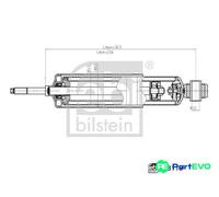 FEBI BILSTEIN FRONT RIGHT LEFT SHOCK ABSORBER 193118