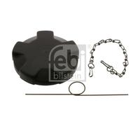 febi bilstein 06288 Fuel Filler Cap with chain, solid, 1 unit