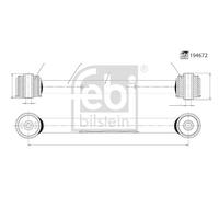 FEBI BILSTEIN Handlebar (wheel suspension) 194672