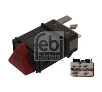 FEBI BILSTEIN Hazard Light Switch 44393 - With Relay - Pack of 1